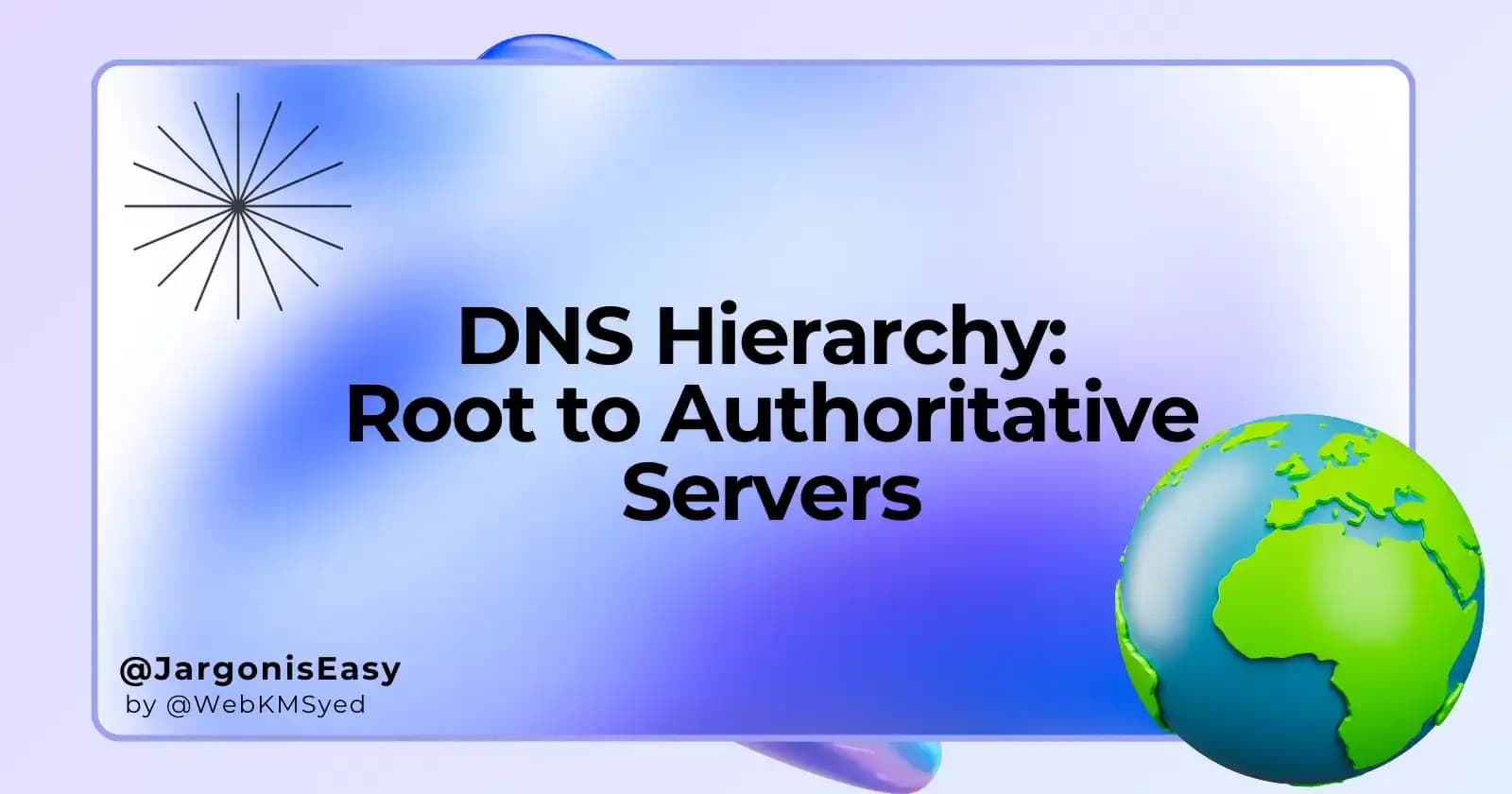 DNS Hierarchy : From Root to Authoritative Servers